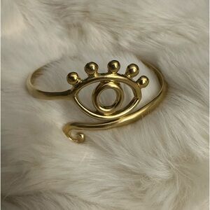 Spiritual Protection - Evil Eye Arm Cuff